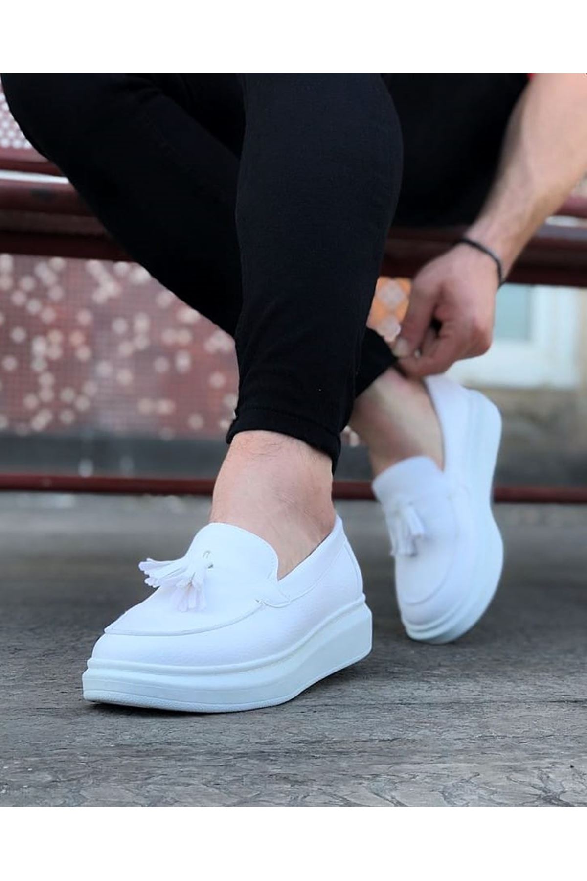 Wagoon WG154 Beyaz Erkek Günlük Ayakkabı